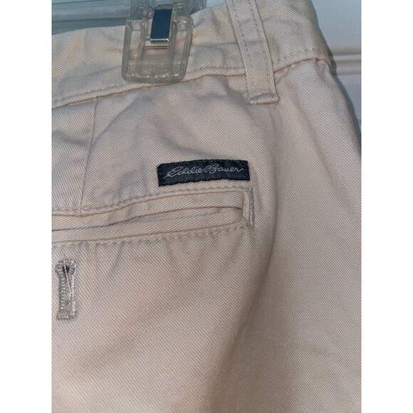Eddie Bauer Men's Khaki Legend Wash Shorts 32 waist - Picture 4 of 4